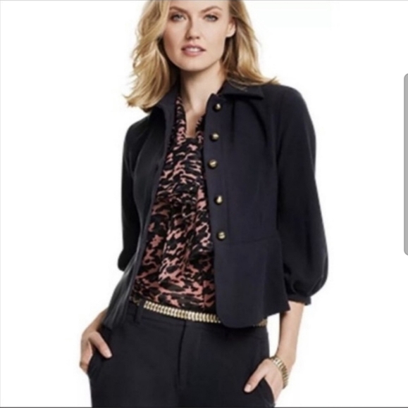 Cabi Abbott Black Jacket 3027 size 4 - Picture 1 of 4